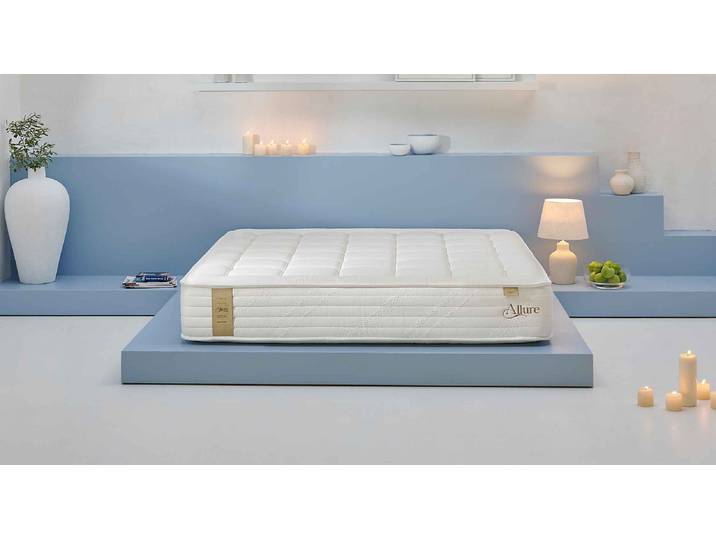Matelas ALLURE POSITANO 90x200 - Ressorts ensachés - Confort Ferme