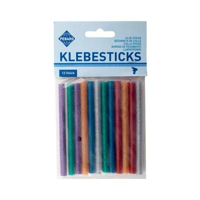 PEBARO 269GLITTER - 12 Klebesticks glitzernd, für Pebaro Heißklebepistole Art.269ok