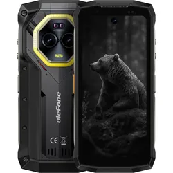 Ulefone Armor Mini 20 (256 GB, Mecha Black, 4.70", Dual SIM, 4G), Smartphone, Schwarz