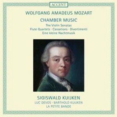 Wolfgang Amadeus Mozart: Chamber Music - Sigiswald Kuijken,Barthold Kuijken,Wieland Kuijk, CD