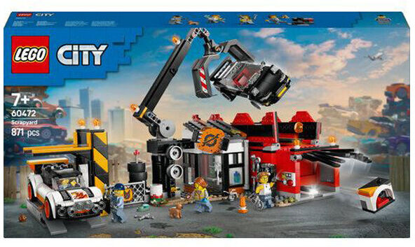 Lego FERRO-VELHO CARROS 60472