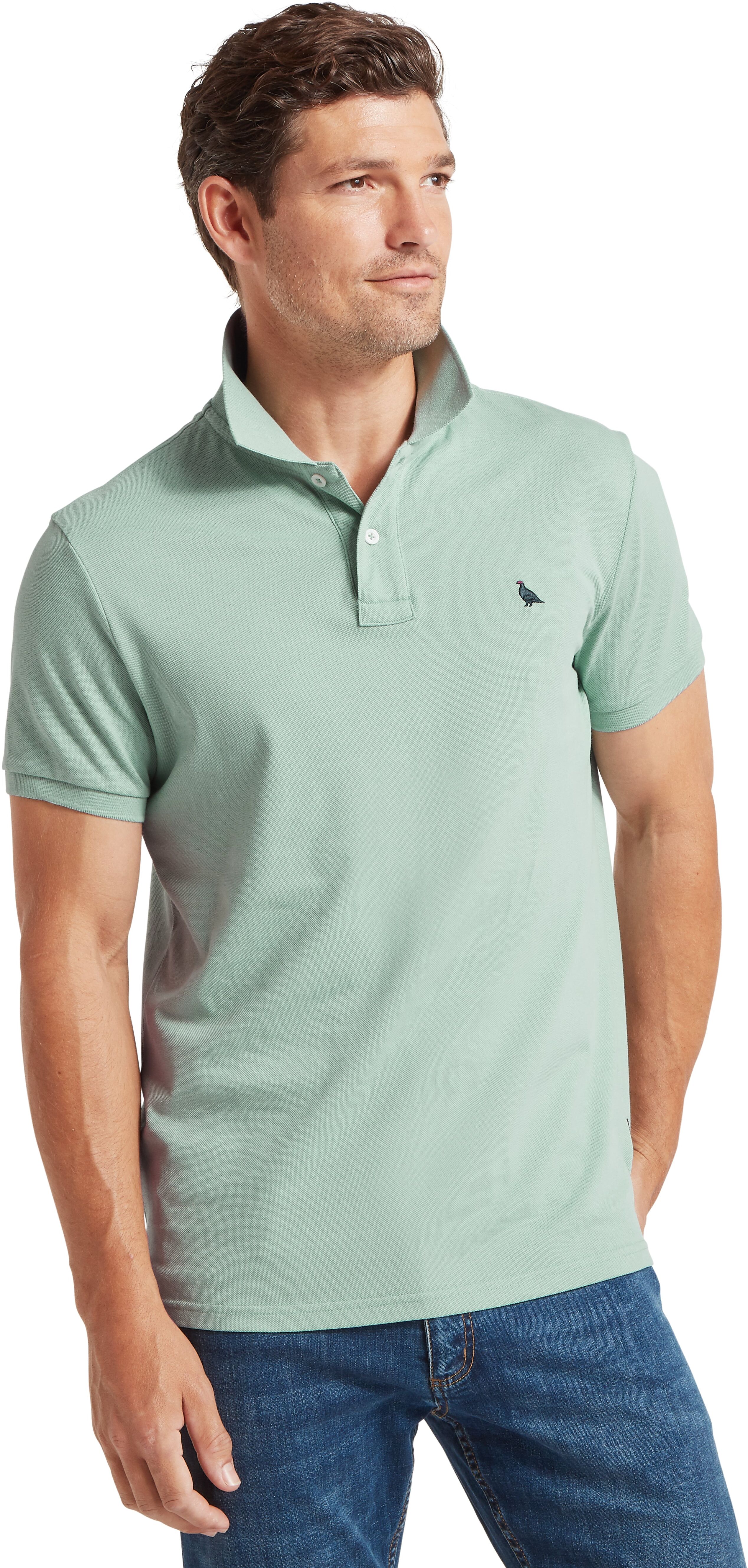 Schöffel Country St Ives Polo Shirt - Blue - Size S - Men