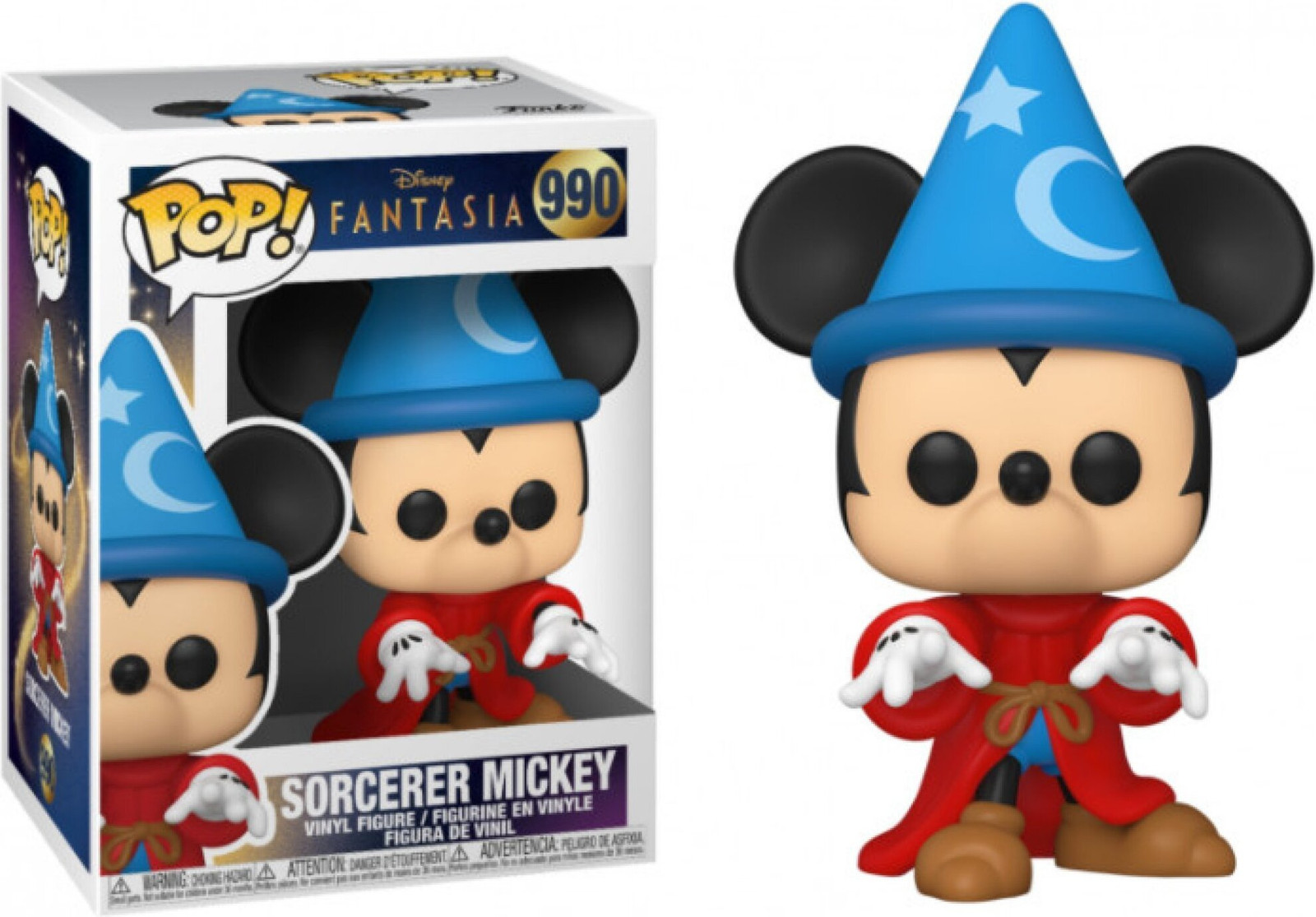 Funko Pop! Disney Fantasia Sorcerer Mickey 990 Vinyl figuur