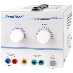 PEAKTECH 6130 - Labornetzgerät, 1 - 15 V, 10 A, stabilisiert