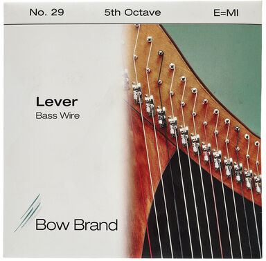 Bow Brand BW 5th E Harp Bass Wire No.29