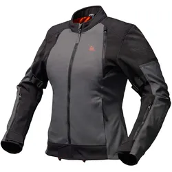 Modeka Muva Lady Motorradjacke dunkelgrau-schwarz - 48