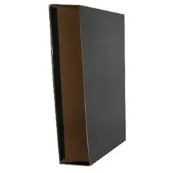 SMARTD SMART OFFICE Mikro-Aktenordner-Box für schwarze Aktenordner (31 x 29 cm)