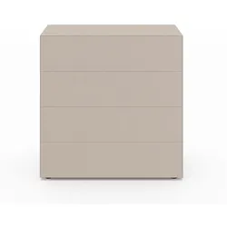Create Kommode mit 4 Schubkästen Stone Gleiter