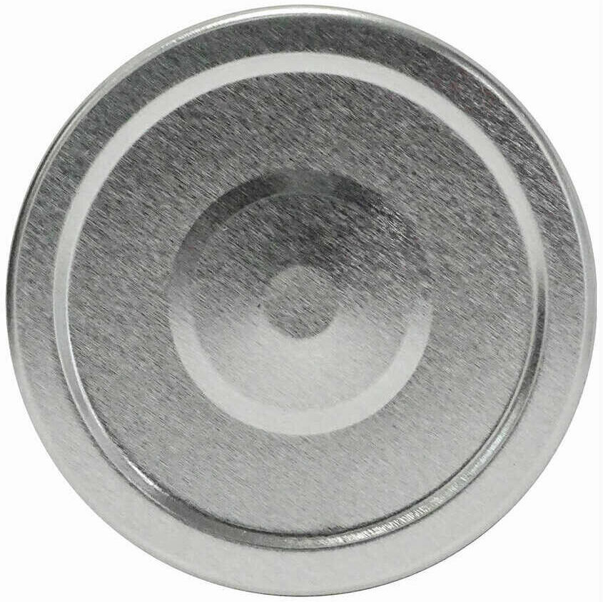 Polsinelli Bouchon haut Argent Ø70 avec flip pour bocal Ergo (550 pcs.)