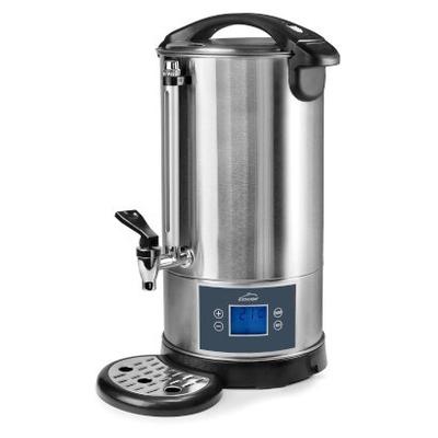 LACOR Elektrischer Spender für Glühwein, Tee, Kaffee, Edelstahl, Temperaturanzeige, Füllstandsanzeige 6 Liter