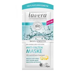 Basis sensitiv Anti-Falten Maske Q10 2x5 ml