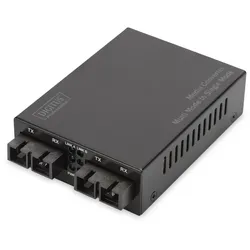 Digitus Fast Ethernet Multimode/Singlemode Medienkonverter SC/SC