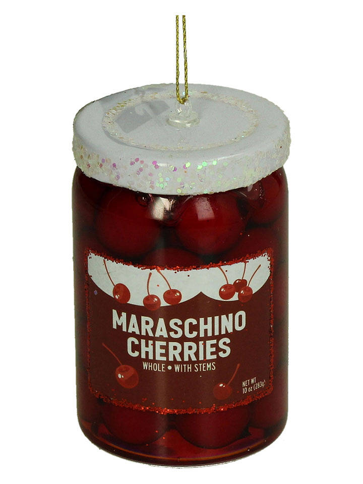 Kersten Baumschmuck "Preserved Cherries" in Rot - (H)8 cm - onesize