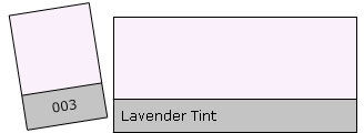 Lee Filter Roll 003 Lavender Tint Lavender Tint