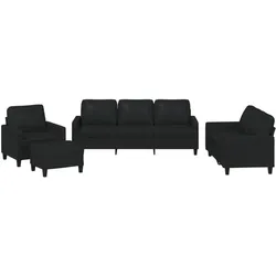 vidaXL, Sofa + Bettsofa, Betty (Mit Kissen & Fusshocker) (Polstergruppe)