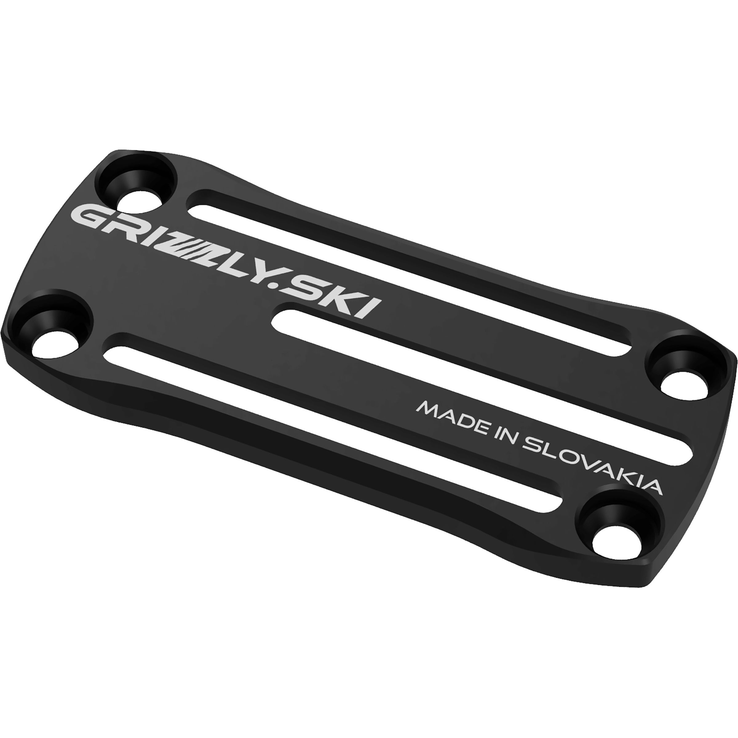 Grizzly Ski Race Plate Bindung-Zubehör schwarz