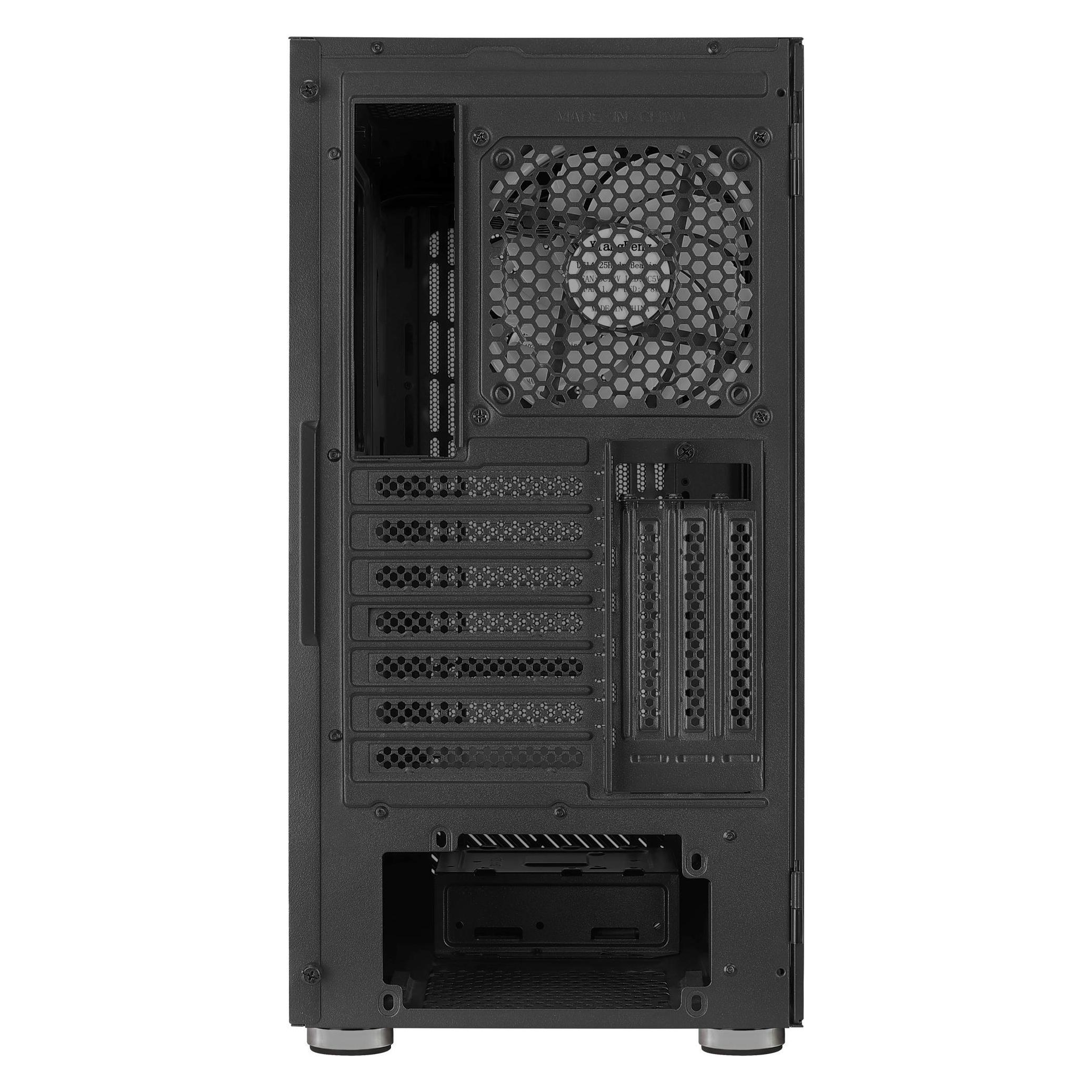 AeroCool Geh Midi Graphite black v3 MicroATX/ATX/MiniITX o.N (ATX, mATX, Mini-ITX) (ACCM-PB24133.11)