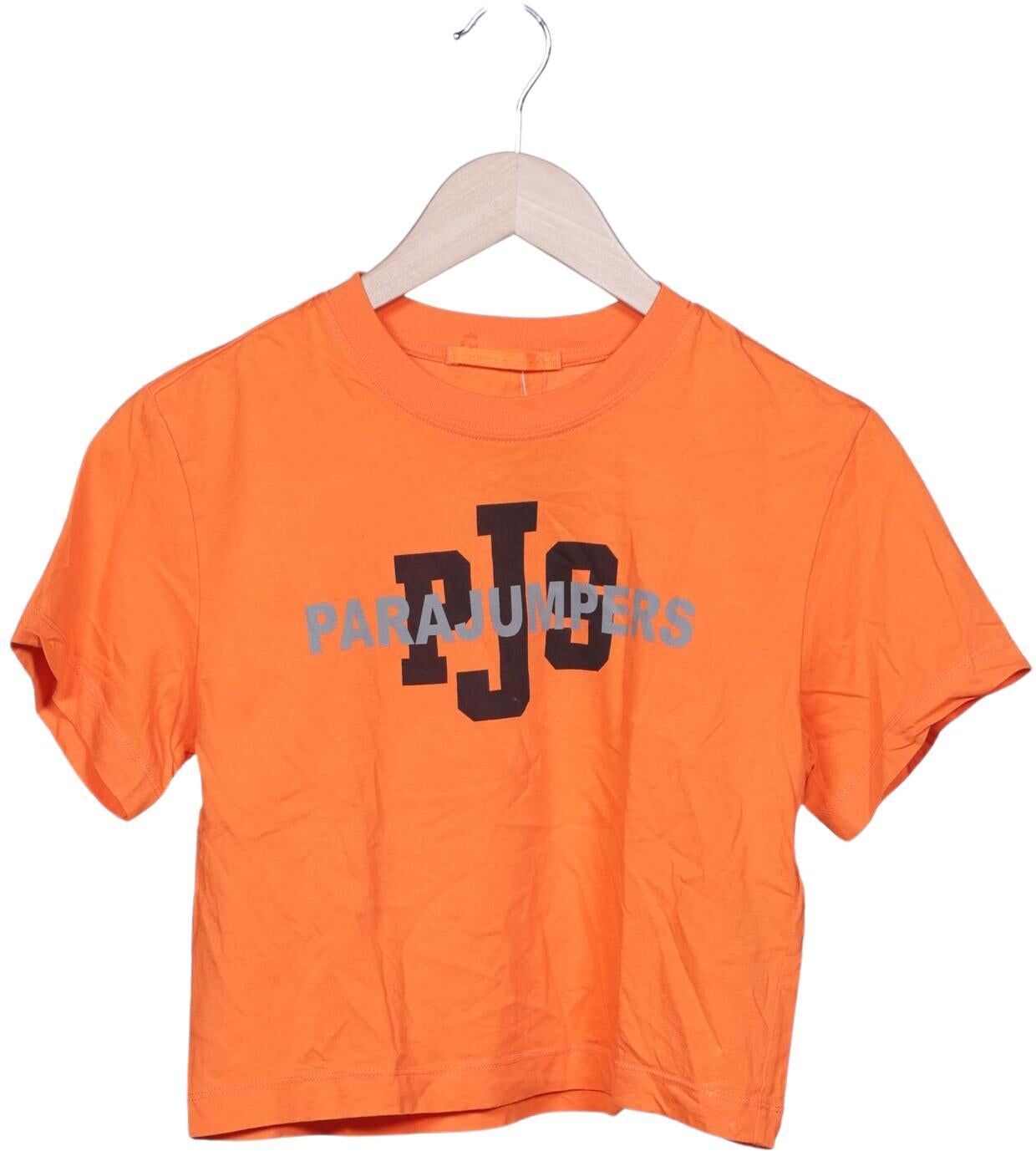 Parajumpers Damen T-Shirt, Orange, Gr. XS, Baumwolle - Second Hand
