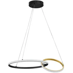 Nova Luce LED-Pendelleuchte Imar Alu, Eisen, Stahl & Metall