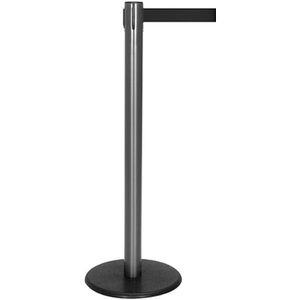 RS-GUIDESYSTEMS Personenleitsystem GLA 28, anthrazit, aus Kunststoff, Gurt: 4m in schwarz