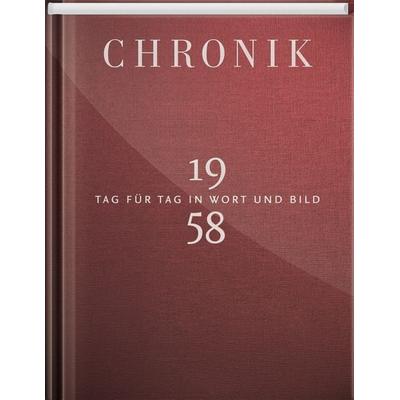 Jubiläumschronik 1958, Gebundene Ausgabe von , 1Buch, 978-3-945302-58-3