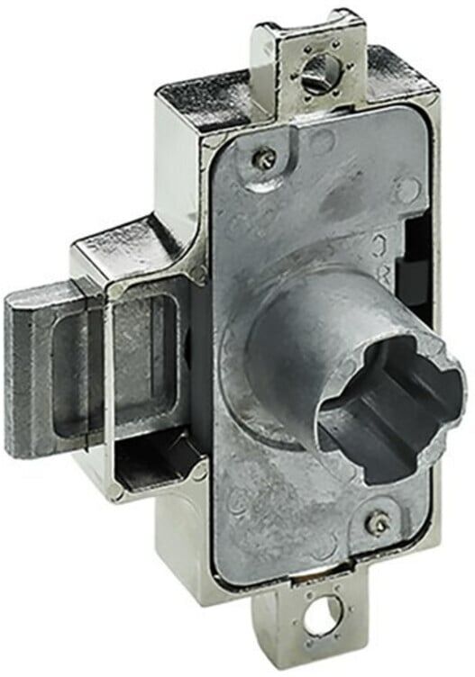 Hettich Drehstangenschloss 9206153,D15 Metall,vernickelt)