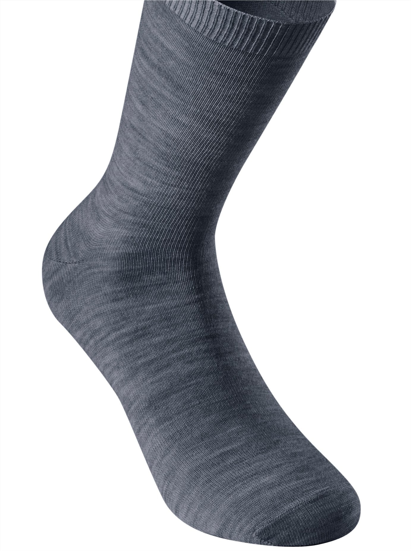 Socken ROGO, Damen, Gr. 135, Kurz, grau (anthrazit), 78% Baumwolle, 20% Polyamid, 2% Elasthan, Socken Socken anthrazit 135, Kurz