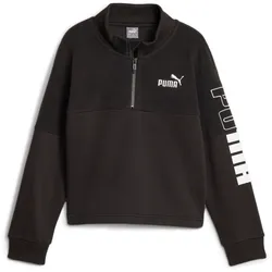 PUMA Power Colorblock High Neck Sweatshirt Mädchen 01 - PUMA black 152