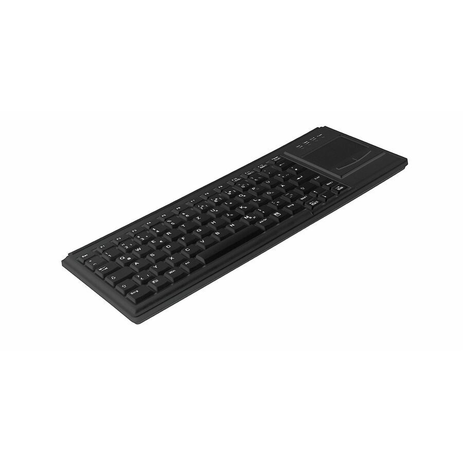 Contour Design Active Key Keyboard touchpad USB Black EN, Kabelgebunden, USB, Scherenschalter, Schwarz