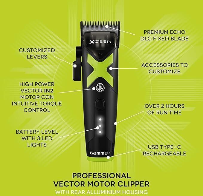 Gammapiu Xceed Clipper tagliacapelli professionale