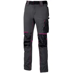U-Power Bundhose Atom - grey fucsia - S