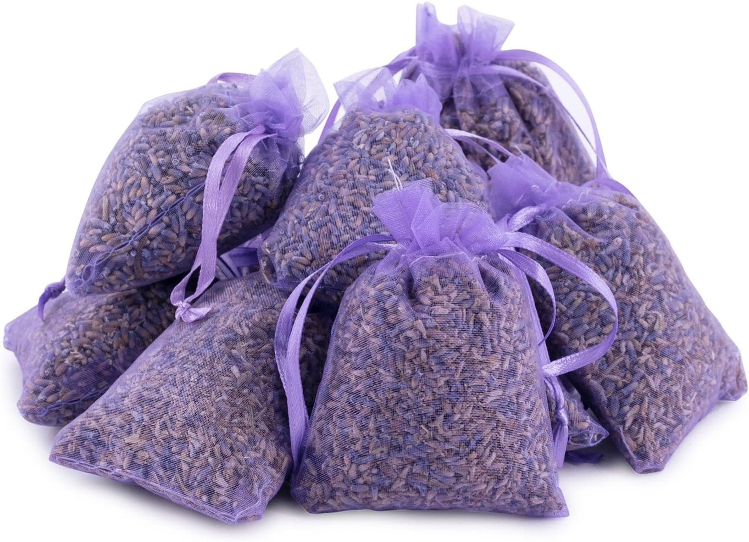 Thijox Geurzakjes Lavendel - 10 Stuks - Duurzame geurzakjes voor woonkamer, auto en sporttas
