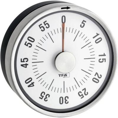 TFA Dostmann Puck Timer Anthrazit analog