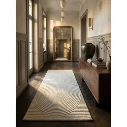 Läufer Pflegeleicht Creme 80x150 cm - CETINA   Kadima Design