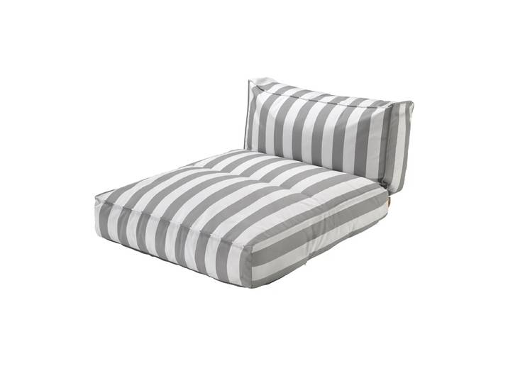 Blomus - Stay Outdoor-Bett, 120 x 190 cm, lily white / elephant skin