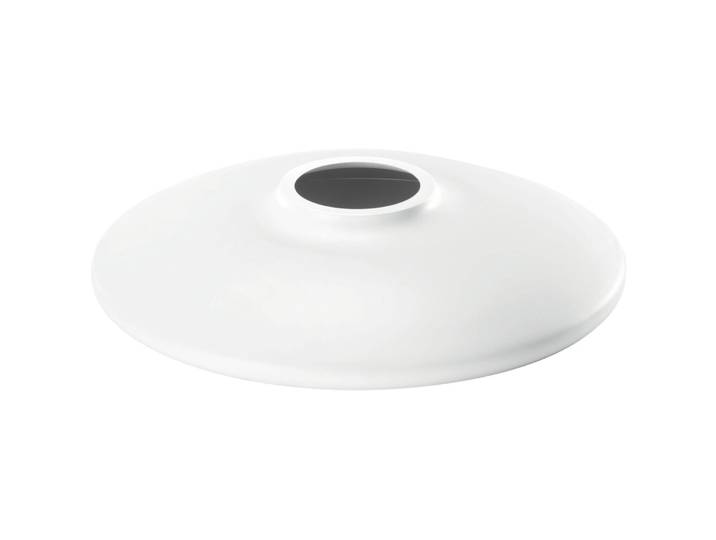 Lampenschirm Sira weiss Metall B 35 cm