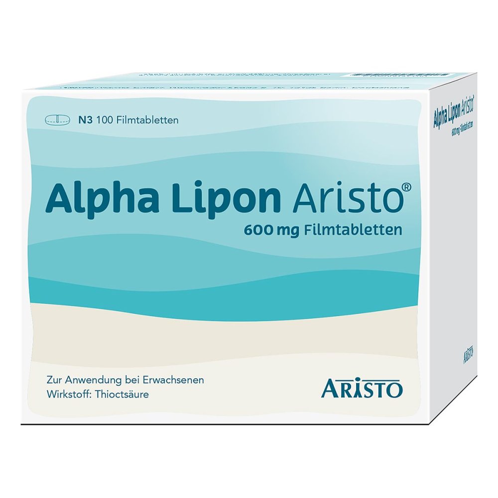 Aristo Pharma GmbH Alpha Lipon Aristo 600mg 06897706