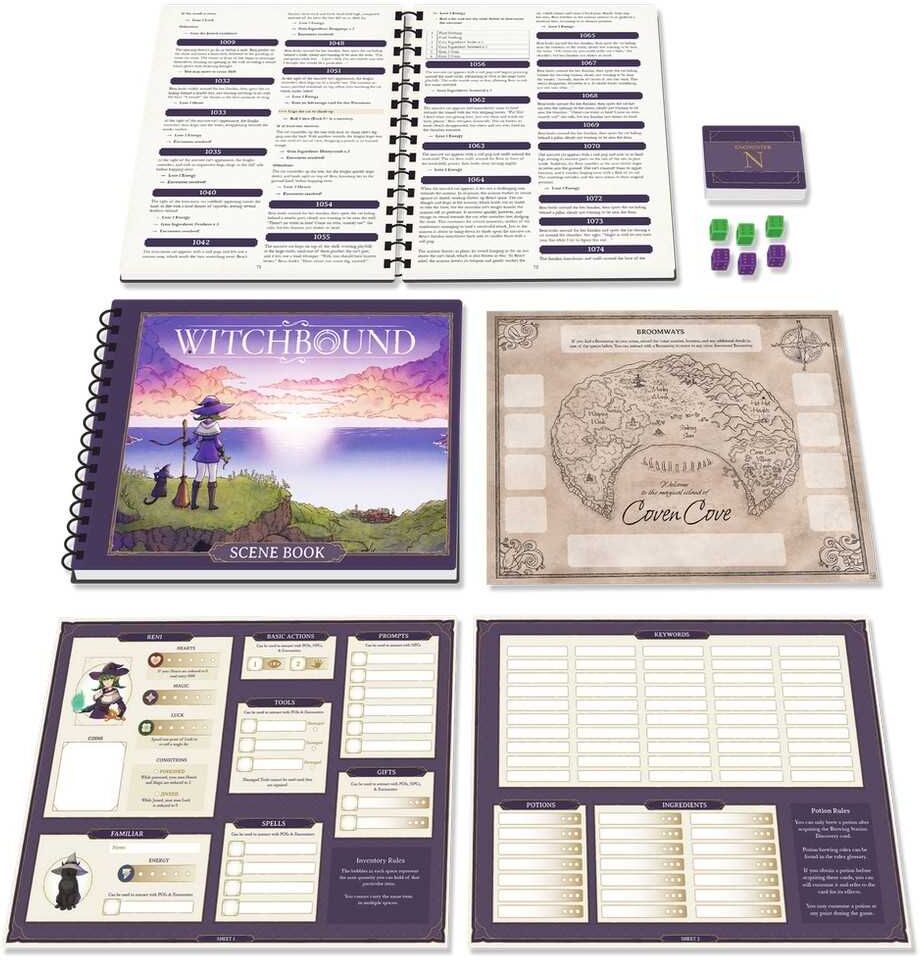 Witchbound Open-World Adventure Game from Dark Doll Games, 29.8cm x 24.6cm x 5.6cm, 1,300g
