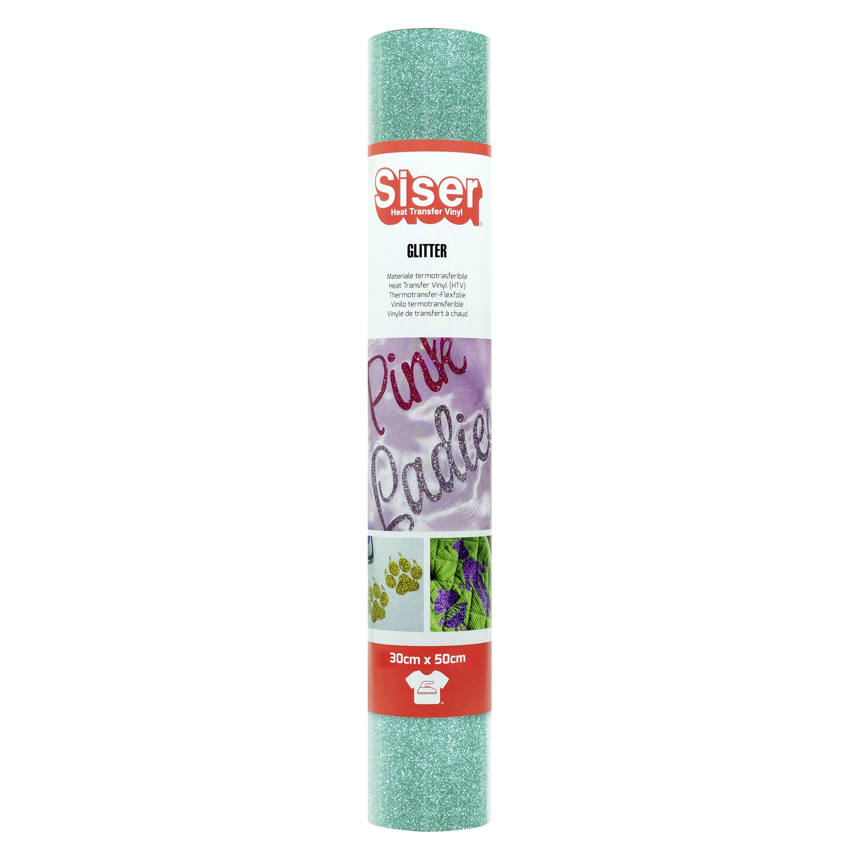 Siser Transferfolie für Cad-Cut Schnittbreite 30 cm Jade (1FGLITT-JA-3050)