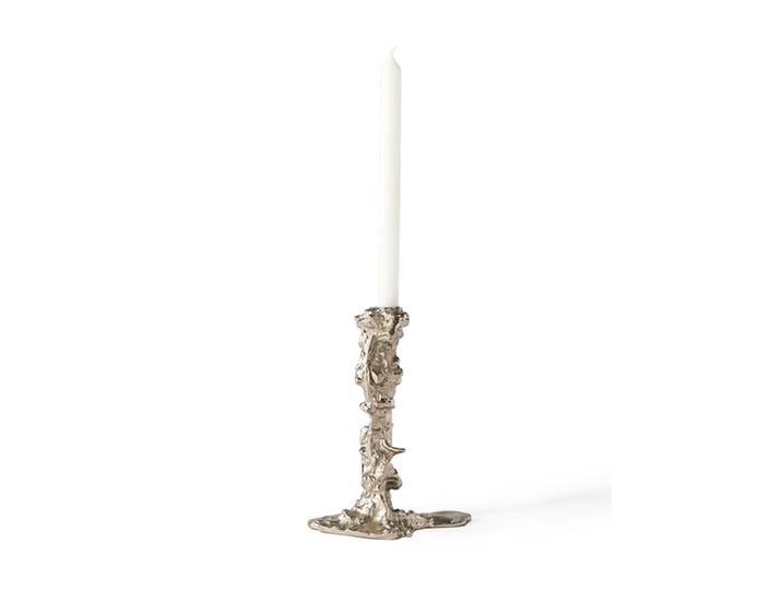 Design Kerzenhalter „Drip“ Silber Pols Potten