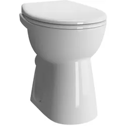 VitrA Conforma Stand-Flachspül-WC 5815B003-0087 35,5x48x46cm, plus 6cm, Abgang waagerecht, weiß