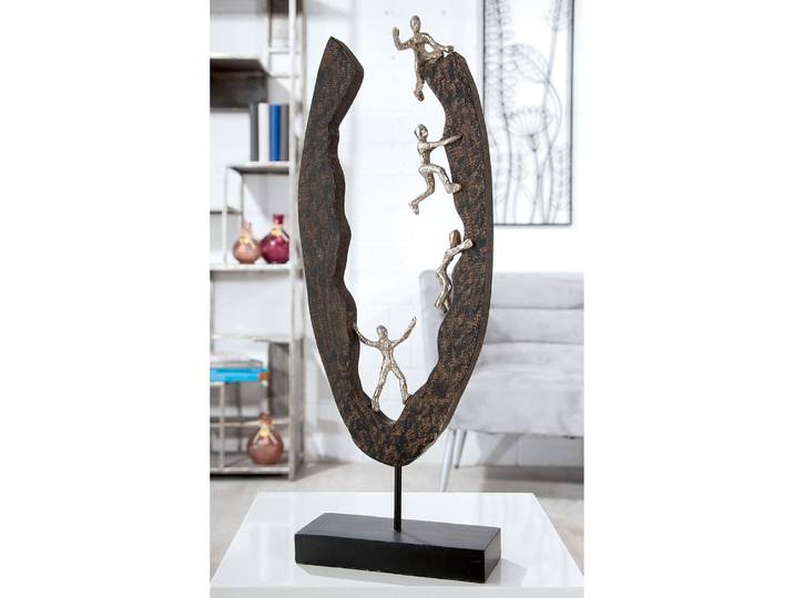 Statuette Succeed 20 x 59 x 9cm Noir