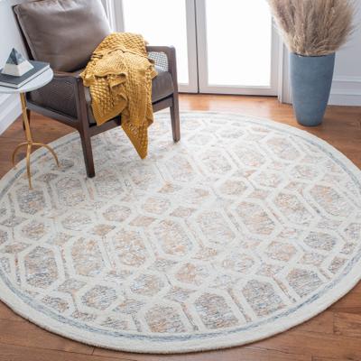 SAFAVIEH Handmade Artistry Mallaury Geometric Wool Rug
