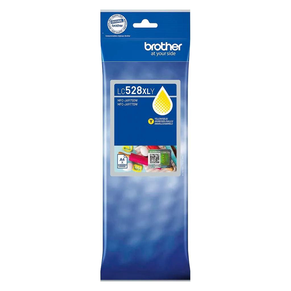 Brother LC528XLY Yellow Ink Cartridge (Y) (LC528XLY)