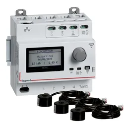 Legrand 412033 EMDX3 Smart Ecometer-Set,1xSmart Ecometer 412032 und 3xStromwandler,with Netatmo