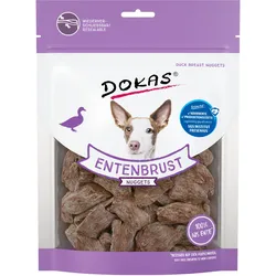 DOKAS Nuggets 110 Gramm Hundesnacks Entenbrust 10 x 110 Gramm