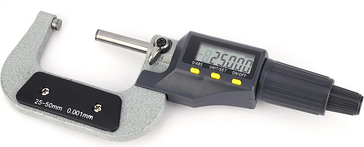 Cocosity Digitale Elektronische Micrometer 25-50 mm met 0.001 mm nauwkeurigheid