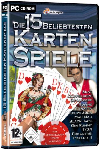 Astragon - Die 15 beliebtesten Kartenspiele (PC) - Preis vom 15.10.2026 23:06:25 h