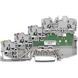 WAGO 2000-5417/1101-951 Initiatorenklemme 7 mm Zugfeder Belegung: mit PE-Gehäuse Kontakt Grau 50 St. Package