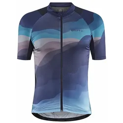 CRAFT ADV Endur Graphic Fahrradtrikot Herren 327007 - aquamarine/multi S